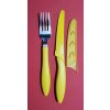 Antiadhézny nôž jedálenský a vidlička PRESTO TONE (rôzne farby)