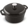 LAMART hrniec liatinový IRON 25,5cm LT1209