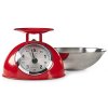 Kuchynská váha Nedis Retro KASC 110, červená