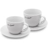 Šálka s podšálkou 300 ml KAFFE, 2 ks