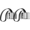 Vrchnák nerezový s čiernym pútkom SODASTREAM, 2 ks