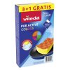 Hubky VILEDA Pur Active Colors, 4 ks