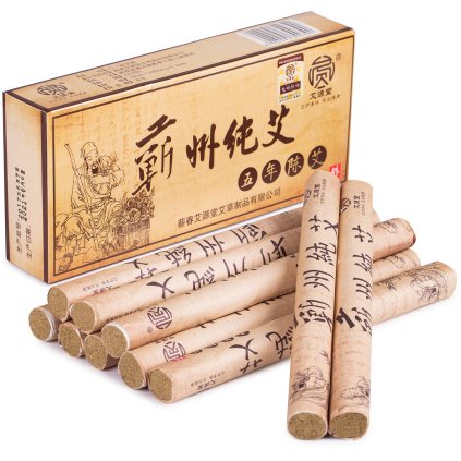 Zlatá palinová moxa na moxovanie 5ročná - moxovacie tyčinky 10ks - 1