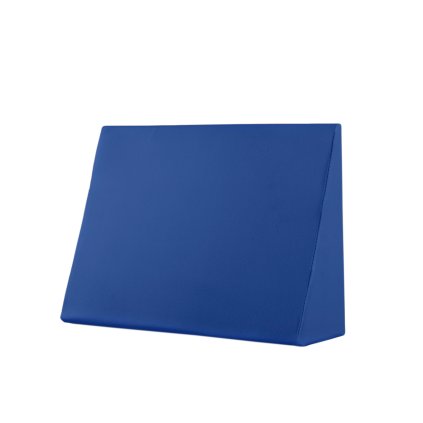 Polohovacia pomôcka - molitanový rehabilitačný klin pre masáže 50x35x15cm - modrý - 1