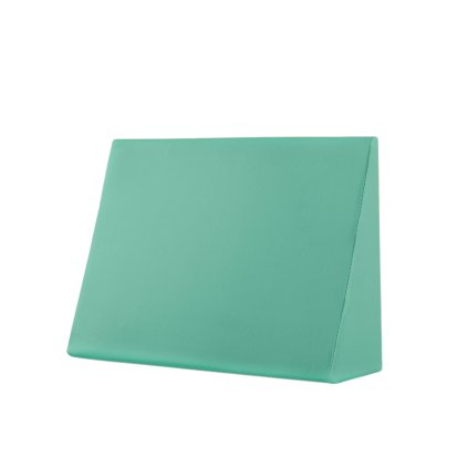 Polohovacia pomôcka - molitanový rehabilitačný klin pre masáže 50x35x15cm - zelený - 1