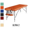 Masážny stôl skladací Medimas Ultra 2 - oranžový dvojzónový hliníkový - 2