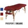 Masážny stôl Medimas Prosport 2 DELUXE - vínové skladacie dvojzónové drevené - 2