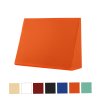 Polohovacia pomôcka - molitanový rehabilitačný klin pre masáže 50x35x15cm - oranžový - 2
