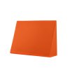 Polohovacia pomôcka - molitanový rehabilitačný klin pre masáže 50x35x15cm - oranžový - 1