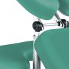 Masážna stolička Medimas Delta - zelená skladacia hliníková - 3
