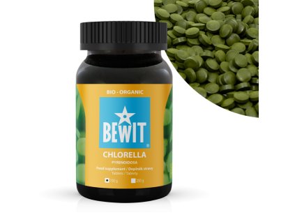 BEWIT Chlorella pyrenoidosa tablety, BIO