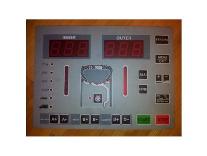 riadiaca doska s klavesnicou a displejom pre vyvazovacku kolies rp u461 rp u462