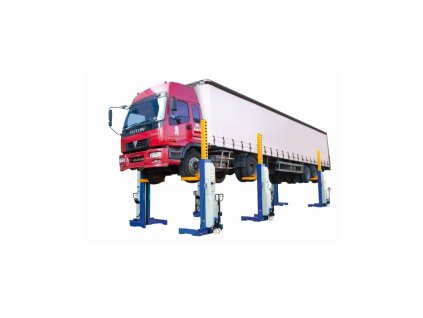 sest stlpovy zdvihak pre nakladne lkw a autobusy model 6045