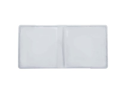 Priehľadné dvojité puzdro na mince