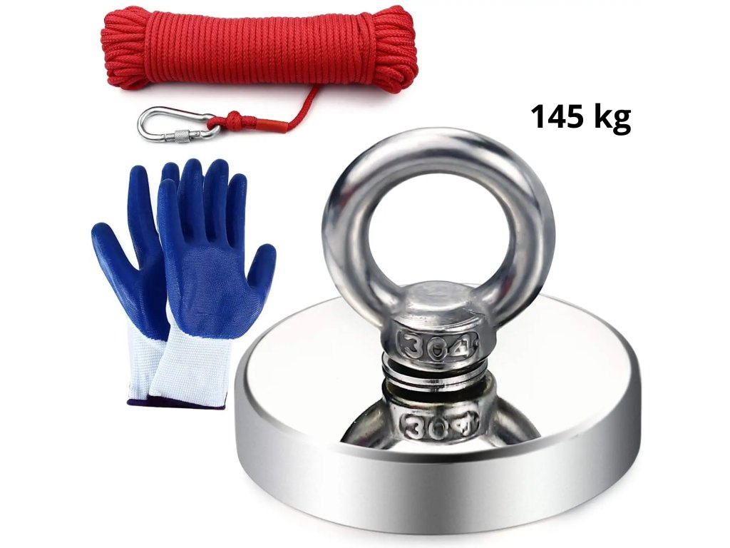 Základna súprava na magnet fishing - 145 kg