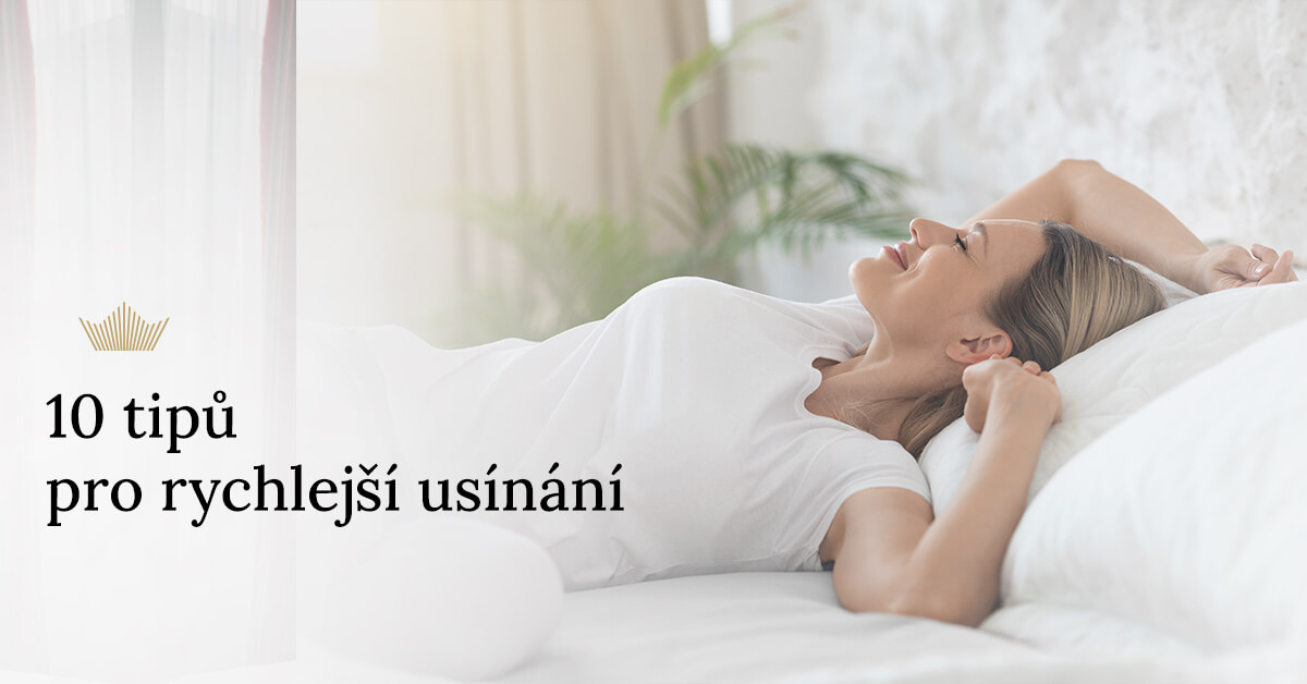 10 tipů, jak rychleji usnout