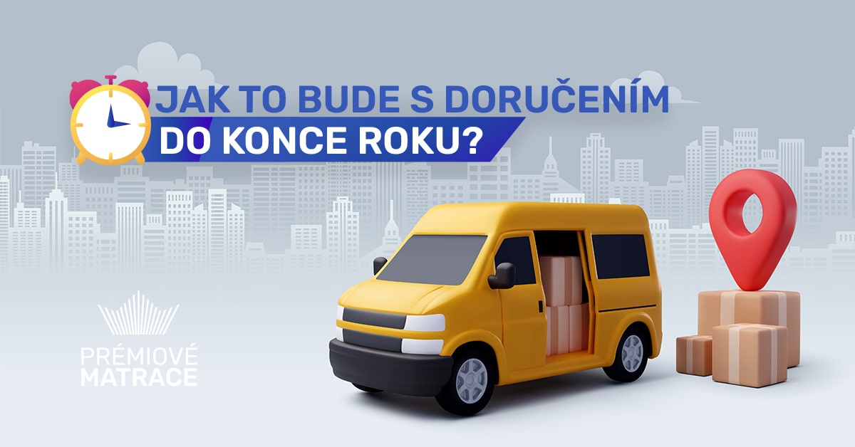 Doručení během Vánoc a do konce roku 2023