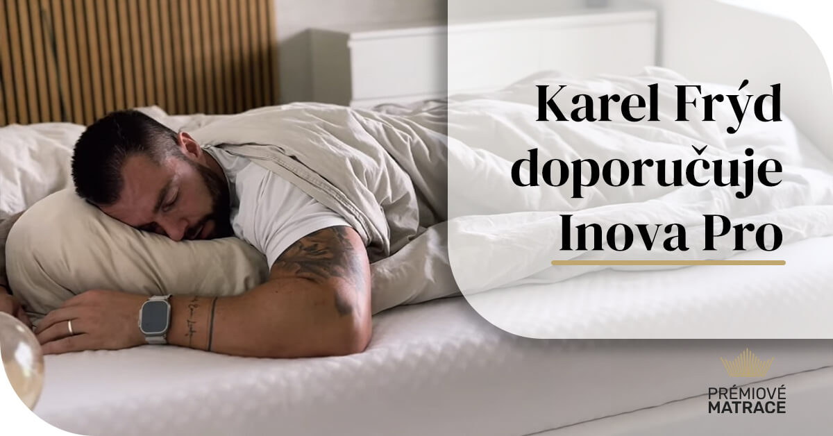 Fitness trenér slavných, Karel Frýd doporučuje Inova Pro