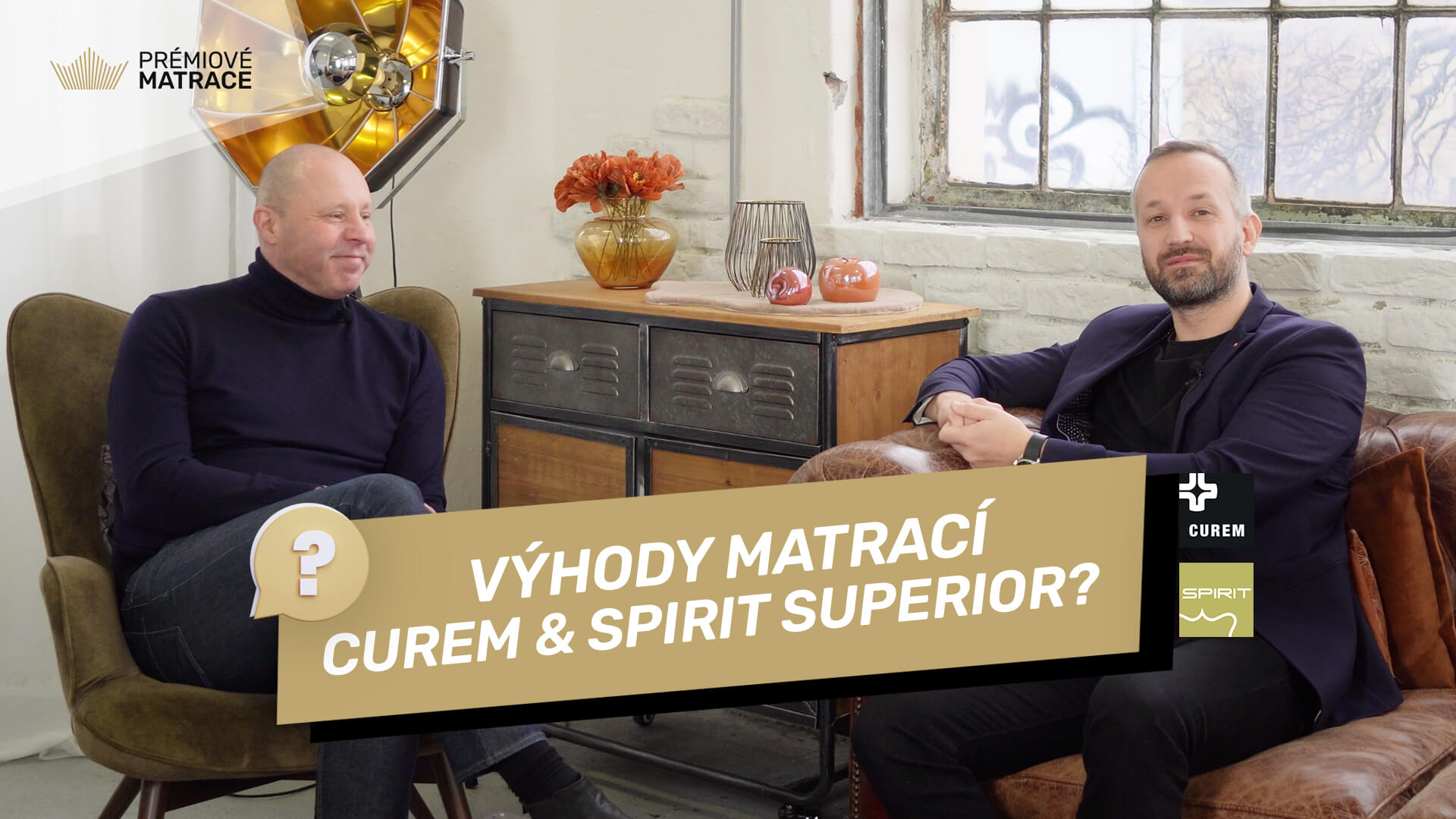 Výhody matrace Curem & Spirit Superior