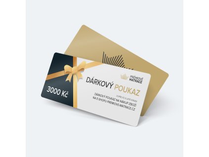 voucher 3000 premiove matrace mockup