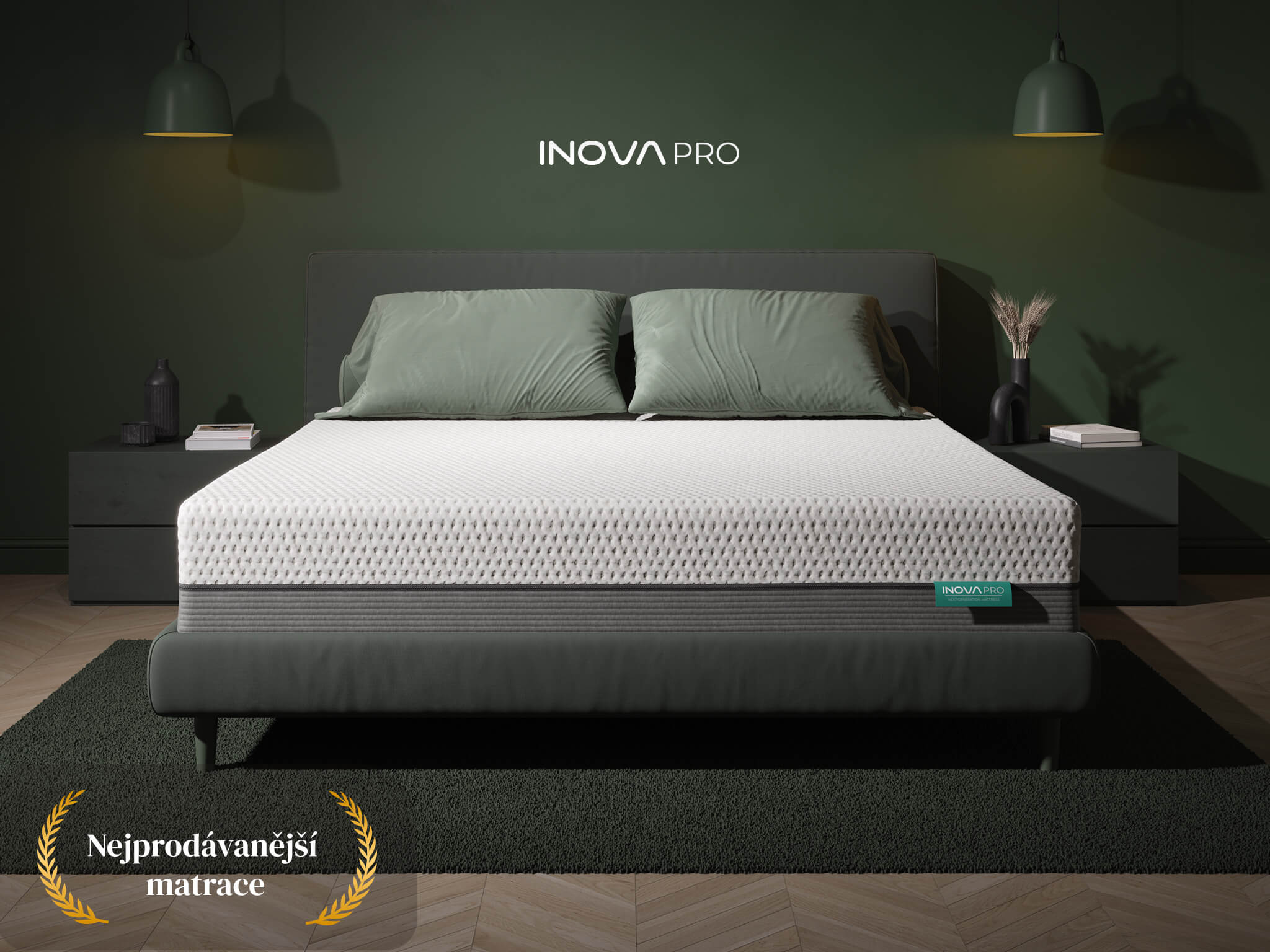 Matrace Inova Pro rozměry: 80x200 cm, výšku: 25 cm