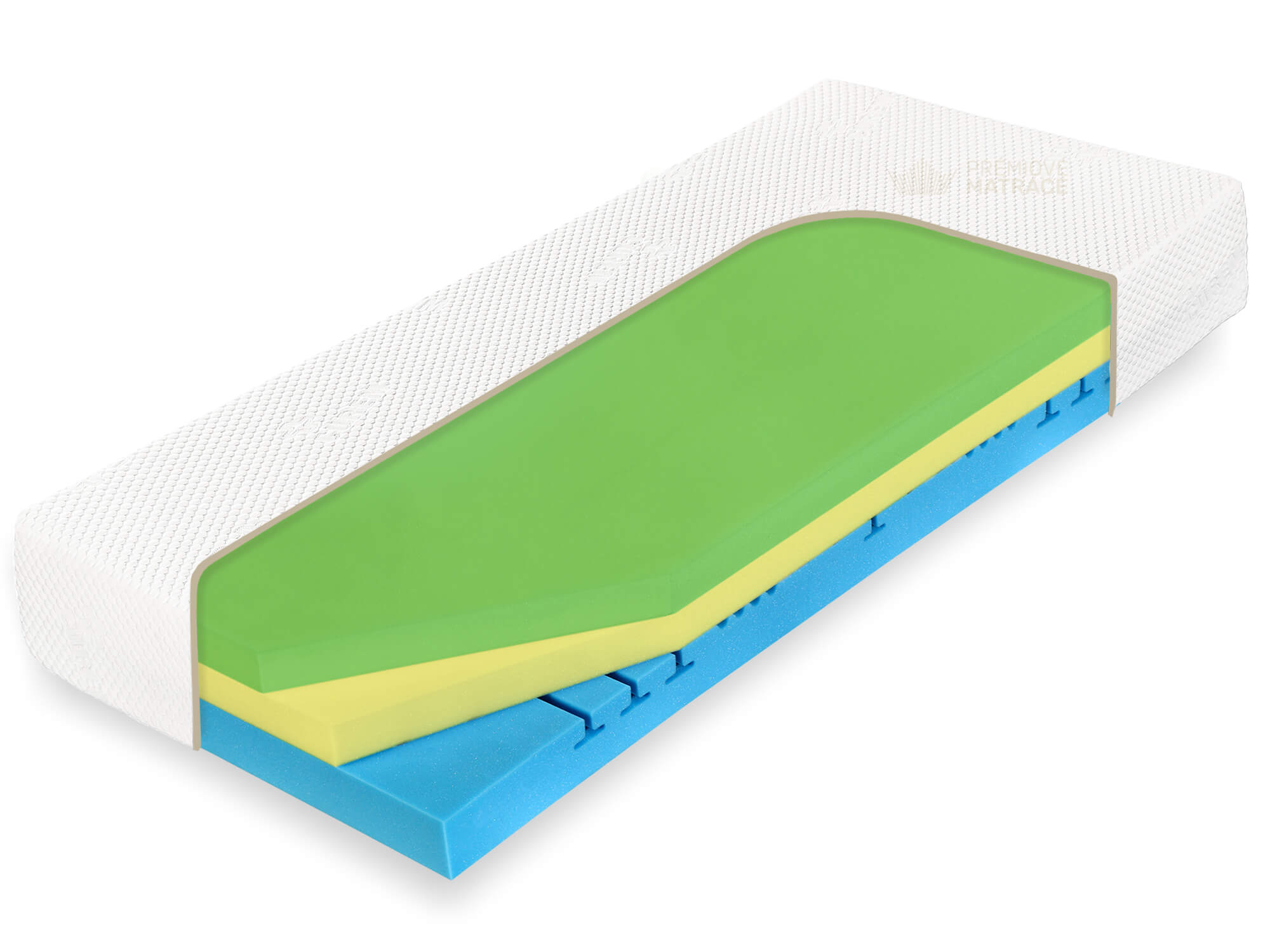 Matrace Curem C 3500 rozměry: 180x200 cm, výšku: 22 cm