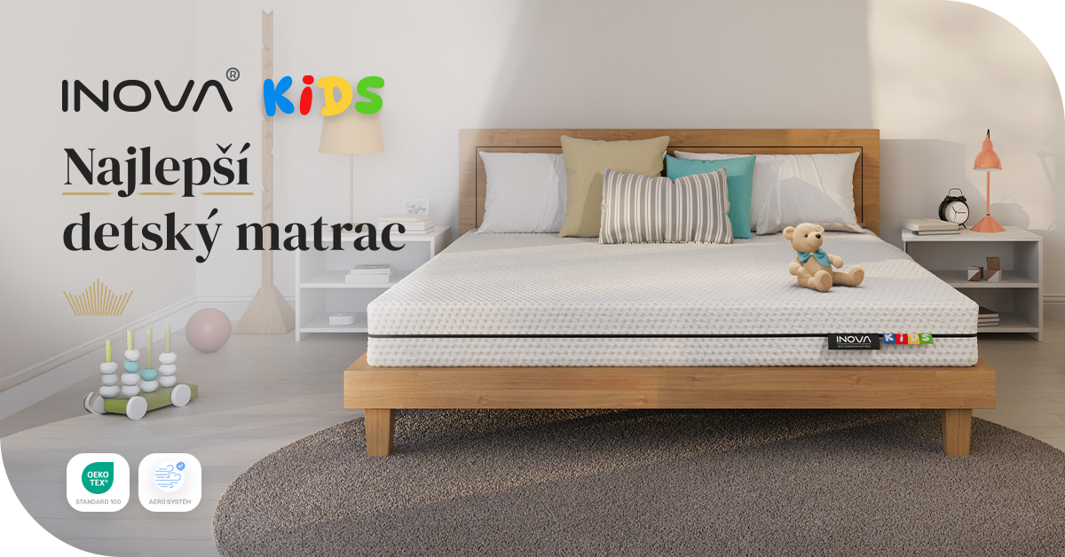 Predstavujeme Inova Kids: najlepší matrac pre deti od 3 do 15 rokov