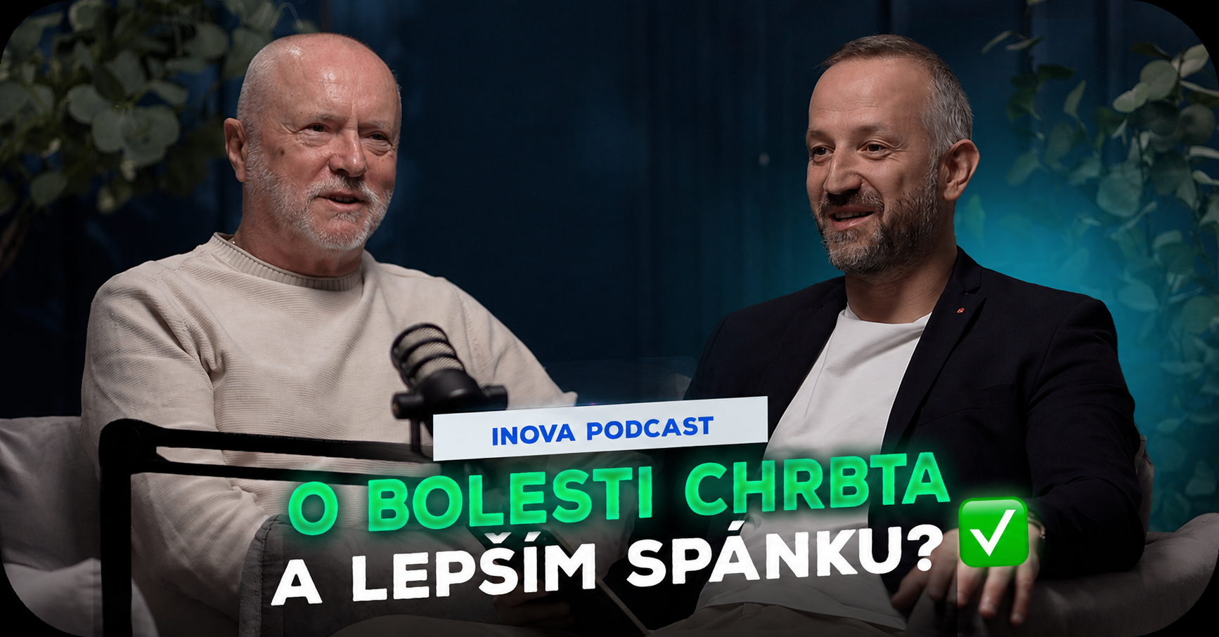 Inova podcast | Primár rehabilitačnej kliniky: Ako spánok ovplyvňuje váš chrbát, zdravie aj výkon?