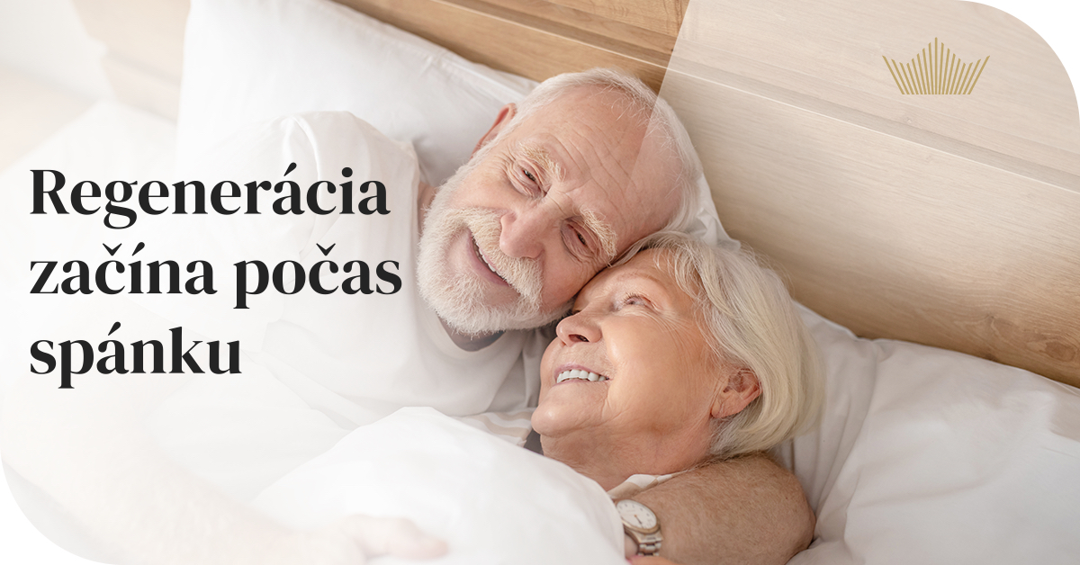 Regenerácia začína počas spánku: Prečo je kvalitný spánok kľúčový pre zdravie seniorov