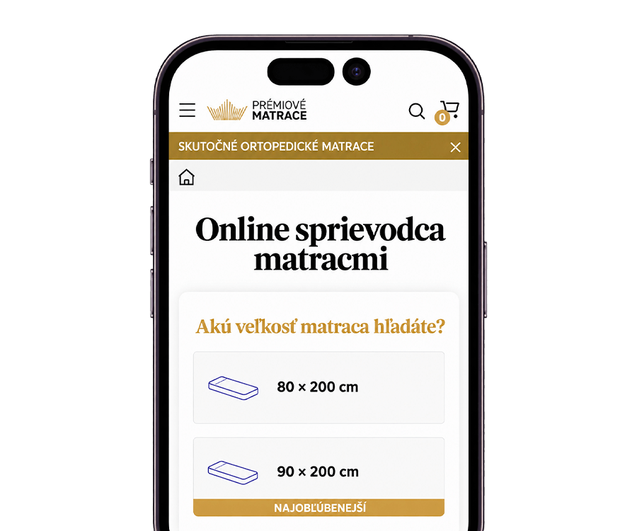 Váhate, ktorý matrac si vybrať? Online sprievodca vám pomôže.