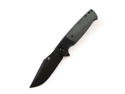 T2027B3 Blk Alu and Green micarta (1)