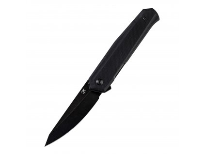 Kansept Integra Linerlock Knife, Black G10 Handle, Black Stonewashed 154CM Blade, JK Knives Design, T1042A2