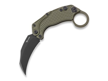 Reate EXO K Deep Ceramic Green Black Hawkbill Blade (1)