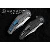 MAXACE ORION, Stonewashed Titanium Handle, Satin MagnaCut Blade, M23B