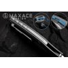 MAXACE ORION, Stonewashed Titanium Handle, Satin MagnaCut Blade, M23B
