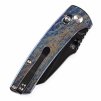 Kansept Main Street Crossbar Lock, Lightning Strike Titanium Handle, Black Stonewashed CPM 20CV Blade, Dirk Pinkerton Design, K1015M2