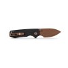 Vosteed Raccoon Cub, Liner Lock, Black G10 Handle, Copper Dune Drop point Blade