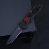 Benchmade Triage Knife, Black G10 Handle, Black Cerakote® CPM-S30V Combo Blade, Custom MOD by Jacob