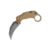 Reate EXO K TAN, Stonewashed Hawkbill Blade (2)