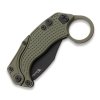 Reate EXO K Deep Ceramic Green Black Hawkbill Blade (2)