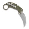 Reate EXO K Deep Ceramic Green, Stonewashed Hawkbill Blade (3)