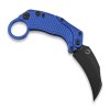 Reate EXO K BLUE Black Hawkbill Blade (3)