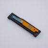 Reate EXO-OG PVD Gravity knife, Elmax Dagger Blade, Aluminum Orange Inlay
