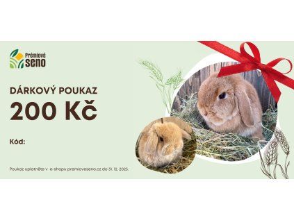 Dárkový poukaz (Cena poukazu 2000)