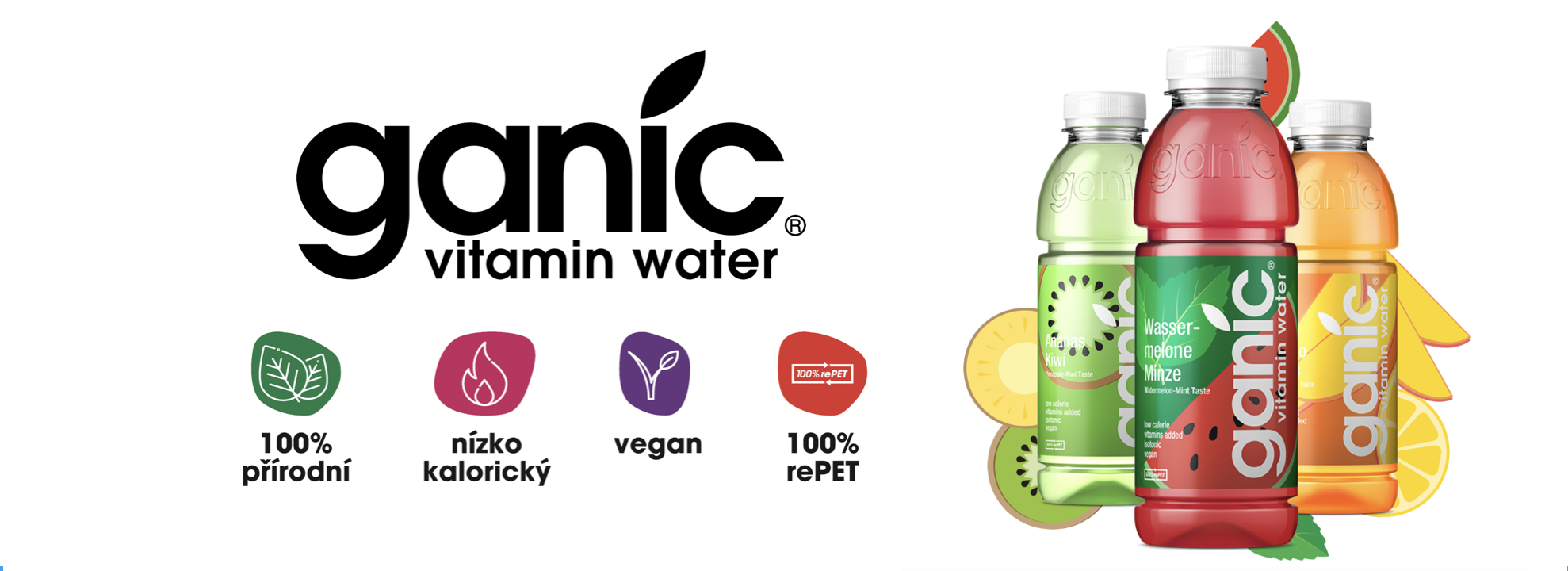 GANIC vitamínová voda