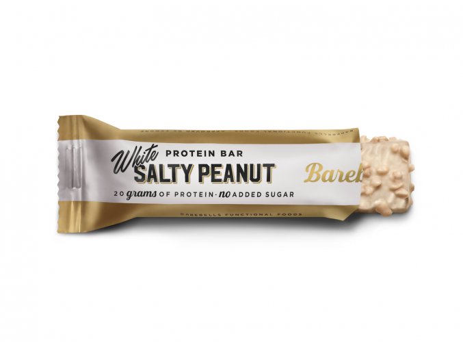Barebells Protein Bar slané arašídy a bílá čokoláda 55g