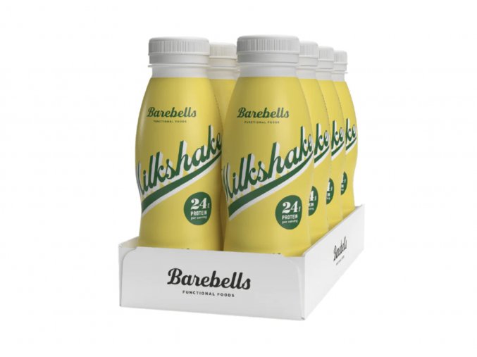 BAREBELLS milkshake banán 8x330ml