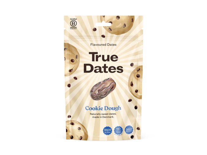 TRUE DATES, ochucené datle s příchutí sušenek 100g