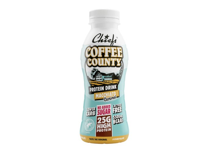 Chiefs Protein Drink MACCHIATO caramel 330ml