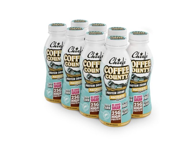 Chiefs Protein Drink MACCHIATO caramel 8x330ml